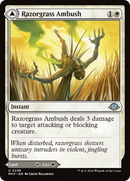 Razorgrass Ambush // Razorgrass Field [Modern Horizons 3] - Destination Retro