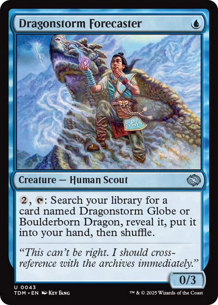 Dragonstorm Forecaster [Tarkir: Dragonstorm] - Destination Retro