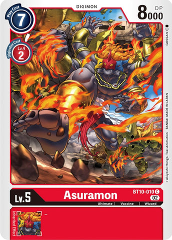 Asuramon [BT10-010] [Xros Encounter] - Destination Retro