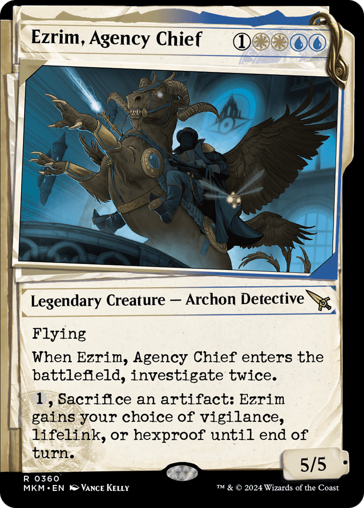 Ezrim, Agency Chief (Showcase) [Murders at Karlov Manor] - Destination Retro