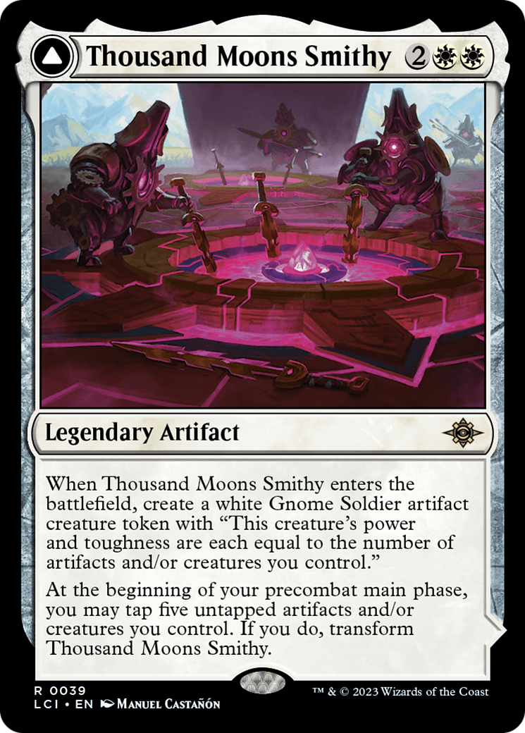 Thousand Moons Smithy // Barracks of the Thousand [The Lost Caverns of Ixalan] - Destination Retro