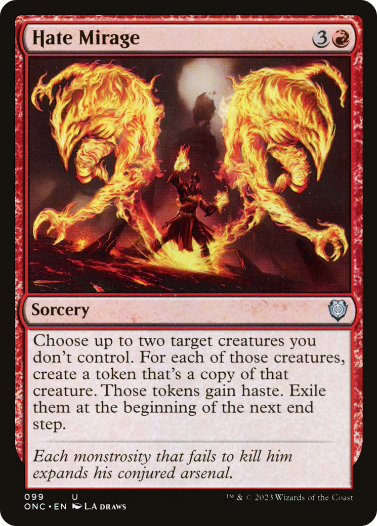Hate Mirage [Phyrexia: All Will Be One Commander] - Destination Retro