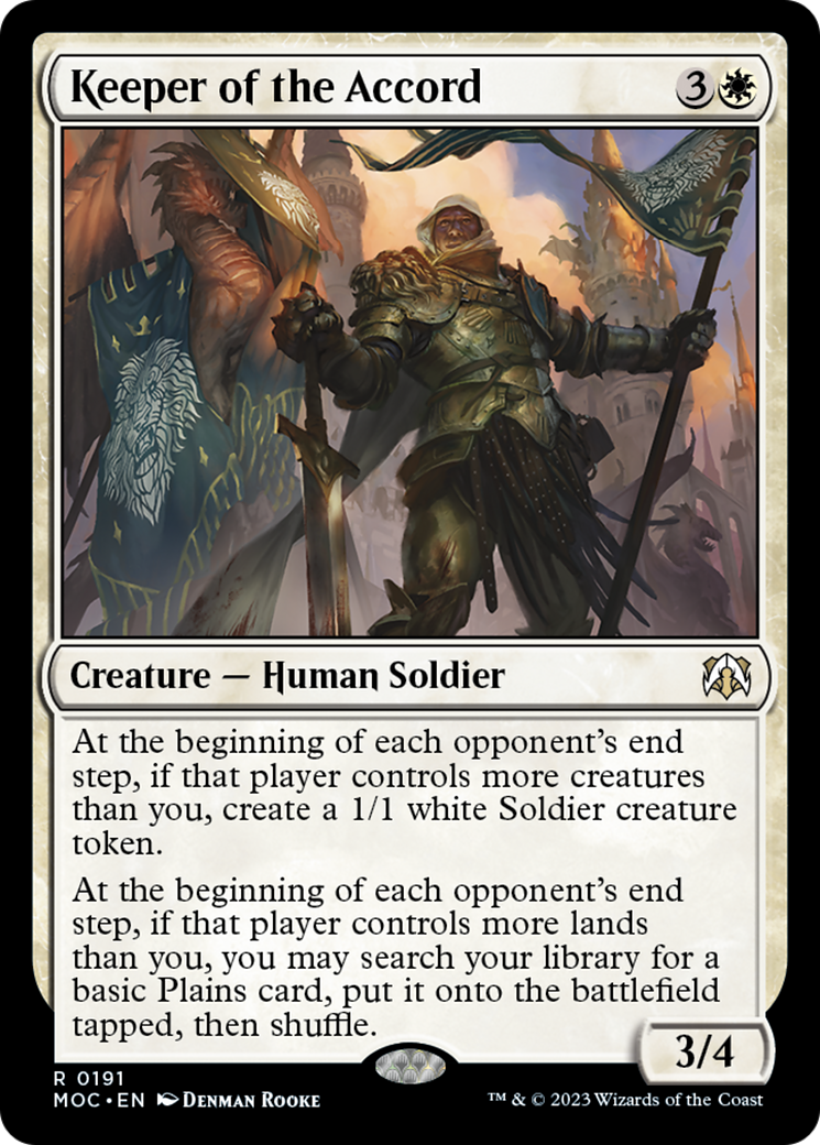 Keeper of the Accord [March of the Machine Commander] - Destination Retro