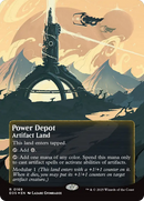 Power Depot (0169) (Borderless) (Galaxy Foil) [Edge of Eternities: Stellar Sights] - Destination Retro