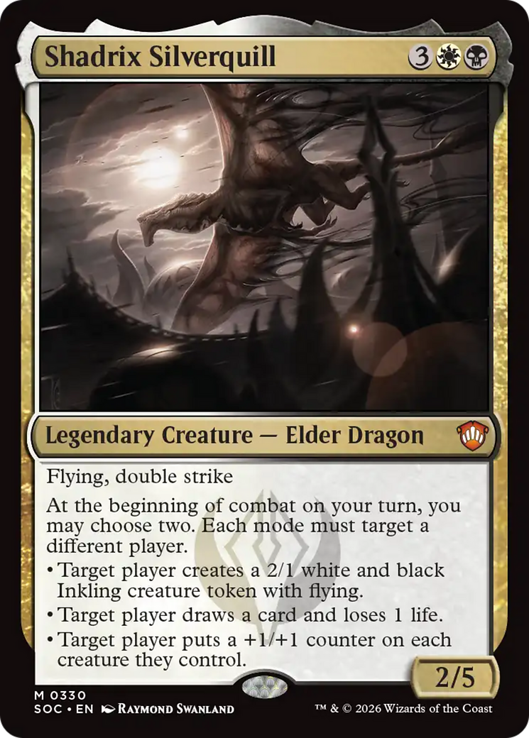 Shadrix Silverquill [Secrets of Strixhaven Commander] - Destination Retro