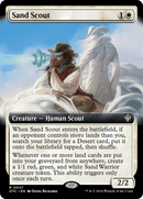 Sand Scout (Extended Art) [Outlaws of Thunder Junction Commander] - Destination Retro