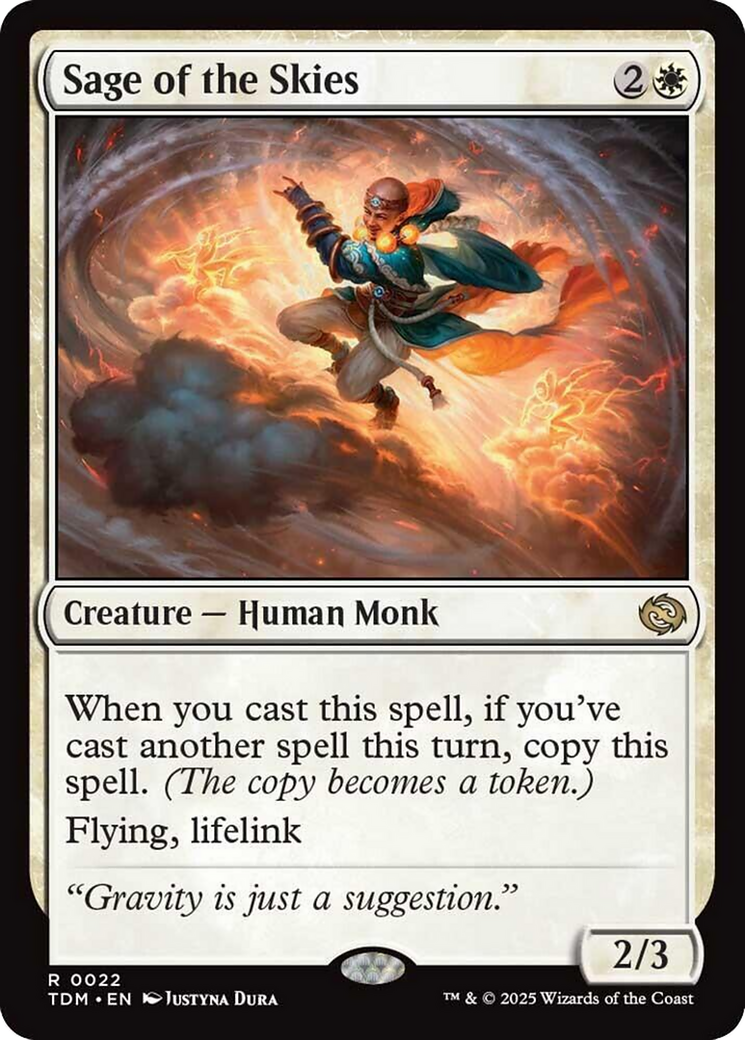 Sage of the Skies [Tarkir: Dragonstorm] - Destination Retro