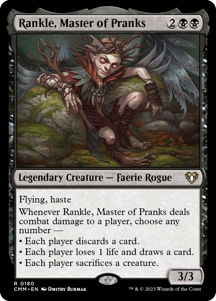 Rankle, Master of Pranks [Commander Masters] - Destination Retro