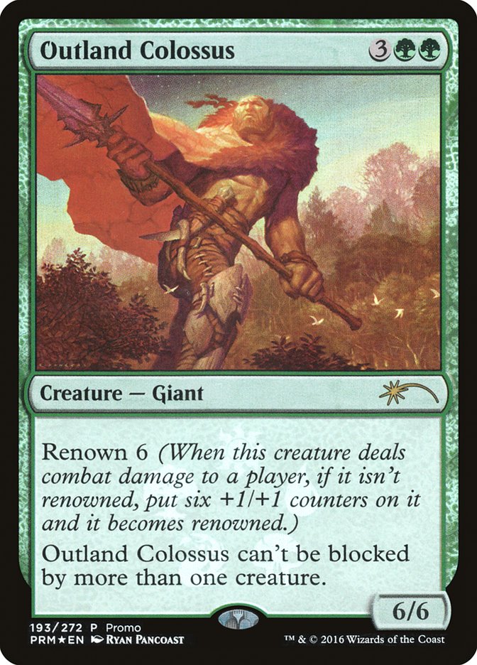 Outland Colossus [Resale Promos] - Destination Retro