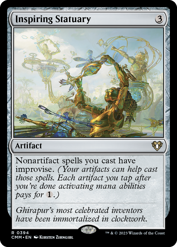 Inspiring Statuary [Commander Masters] - Destination Retro