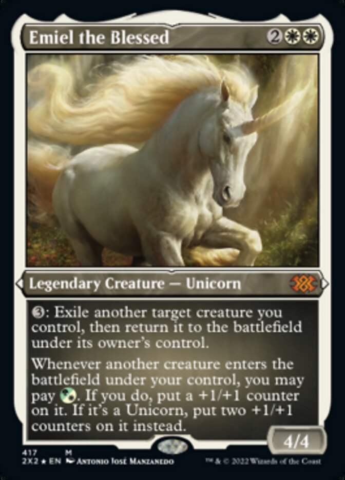 Emiel the Blessed (Foil Etched) [Double Masters 2022] - Destination Retro