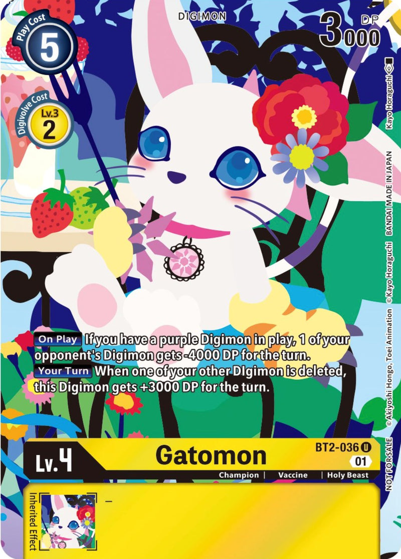 Gatomon [BT2-036] (Tamer's Card Set 2 Floral Fun) [Release Special Booster Promos] - Destination Retro