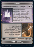 Royal Role // Young Hero Role Token [Wilds of Eldraine Tokens] - Destination Retro