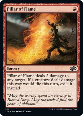 Pillar of Flame [Jumpstart 2022] - Destination Retro
