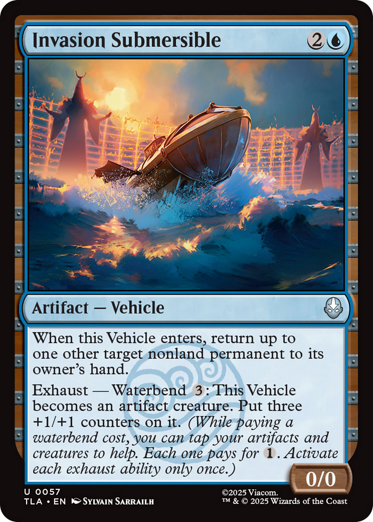 Invasion Submersible [Avatar: The Last Airbender] - Destination Retro