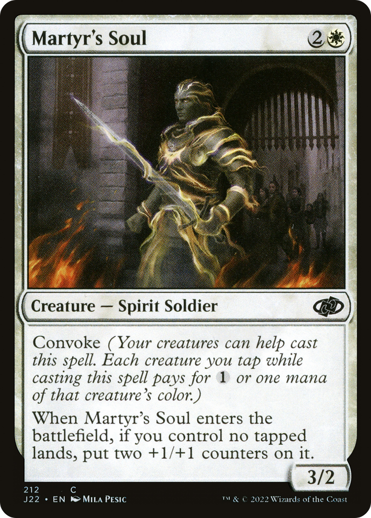 Martyr's Soul [Jumpstart 2022] - Destination Retro