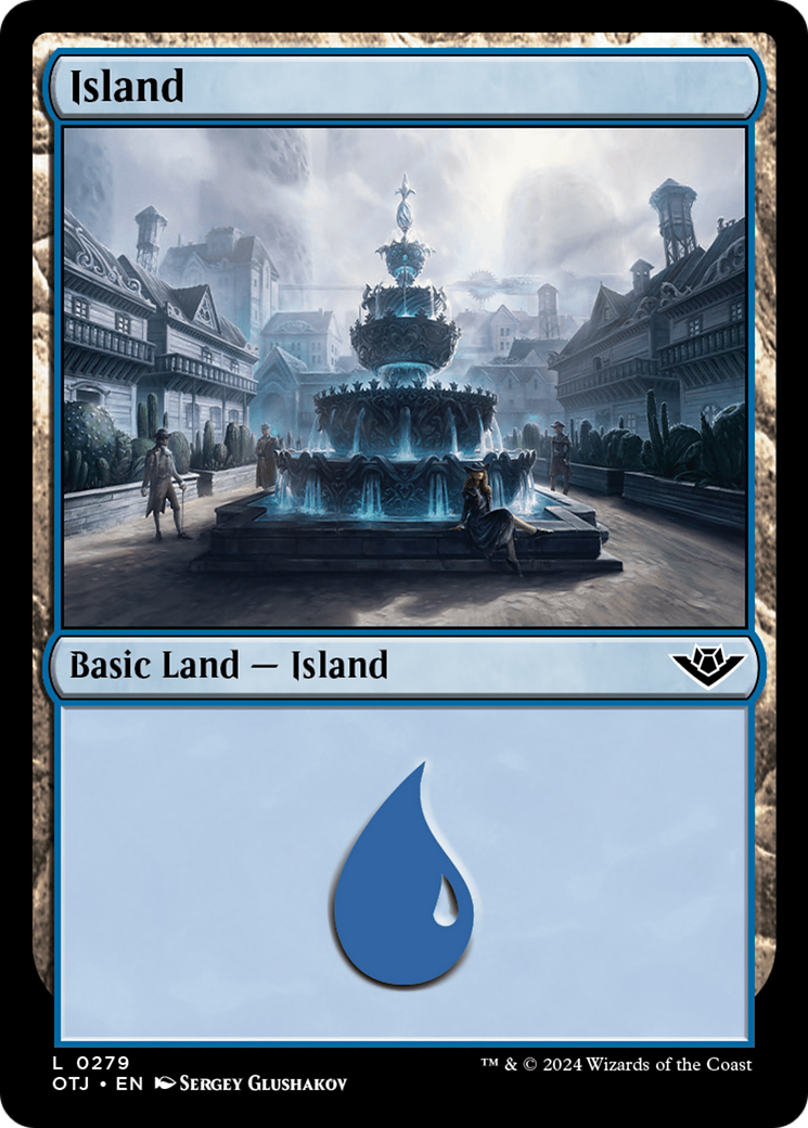 Island (0279) [Outlaws of Thunder Junction] - Destination Retro