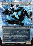 Spectacular Spider-Man (0235) (Borderless) (Textured Foil) [Marvel's Spider-Man] - Destination Retro