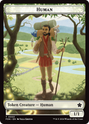 Copy // Human Double-Sided Token [Foundations Tokens] - Destination Retro