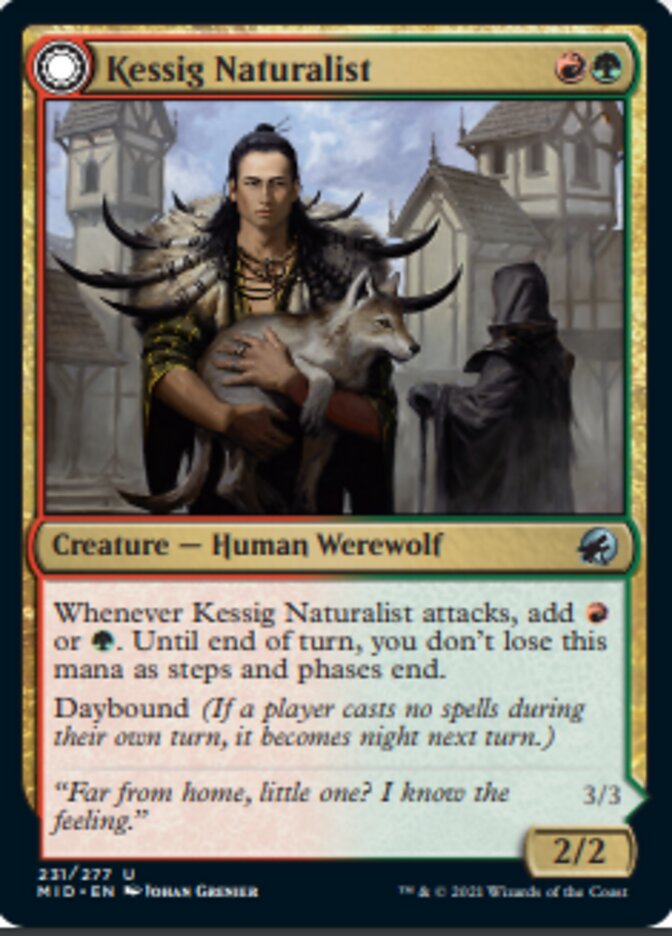 Kessig Naturalist // Lord of the Ulvenwald [Innistrad: Midnight Hunt] - Destination Retro