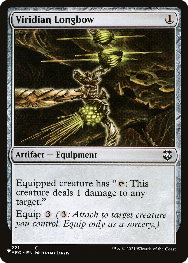 Viridian Longbow [The List] - Destination Retro
