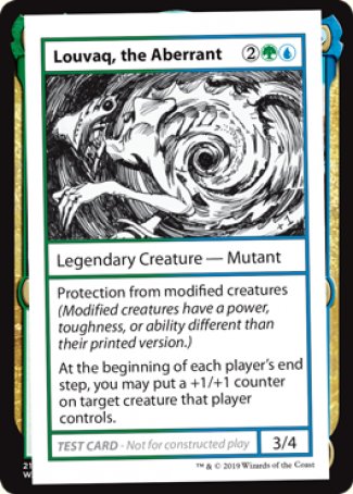 Louvaq, the Aberrant (2021 Edition) [Mystery Booster Playtest Cards] - Destination Retro