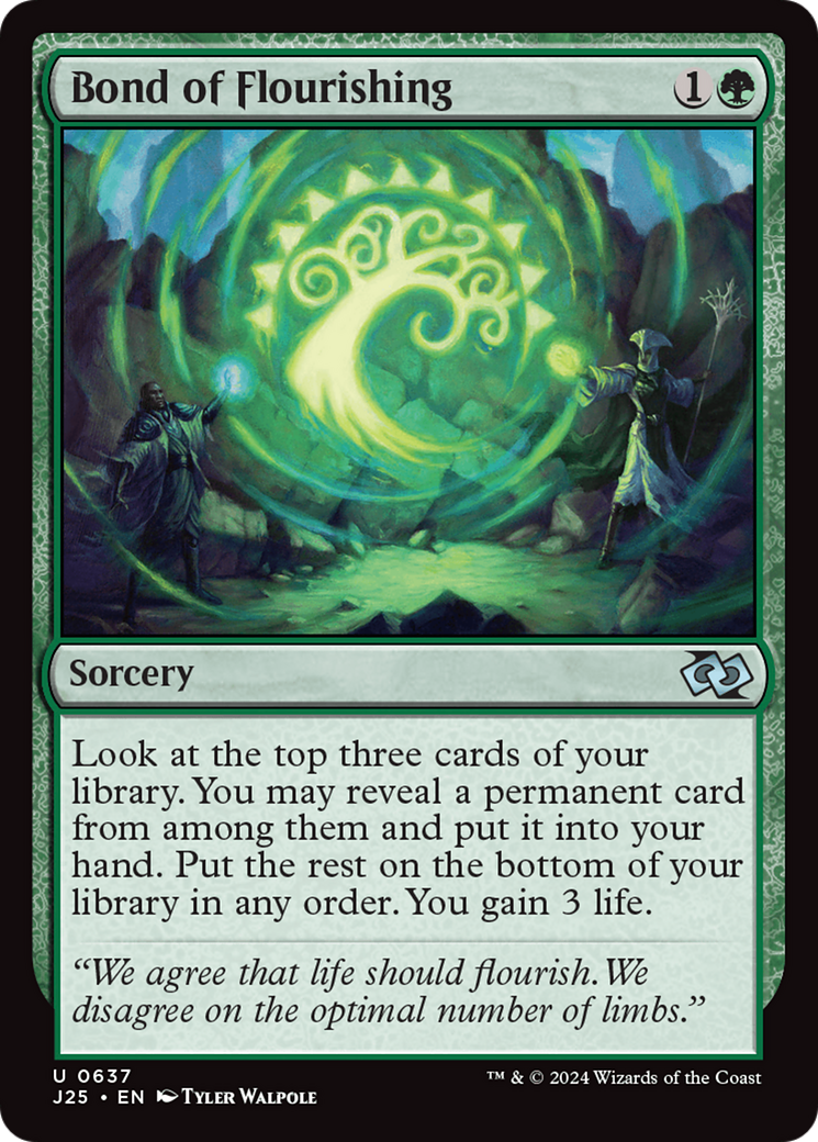 Bond of Flourishing [Foundations Jumpstart] - Destination Retro