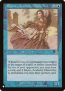 Rayne, Academy Chancellor [The List] - Destination Retro