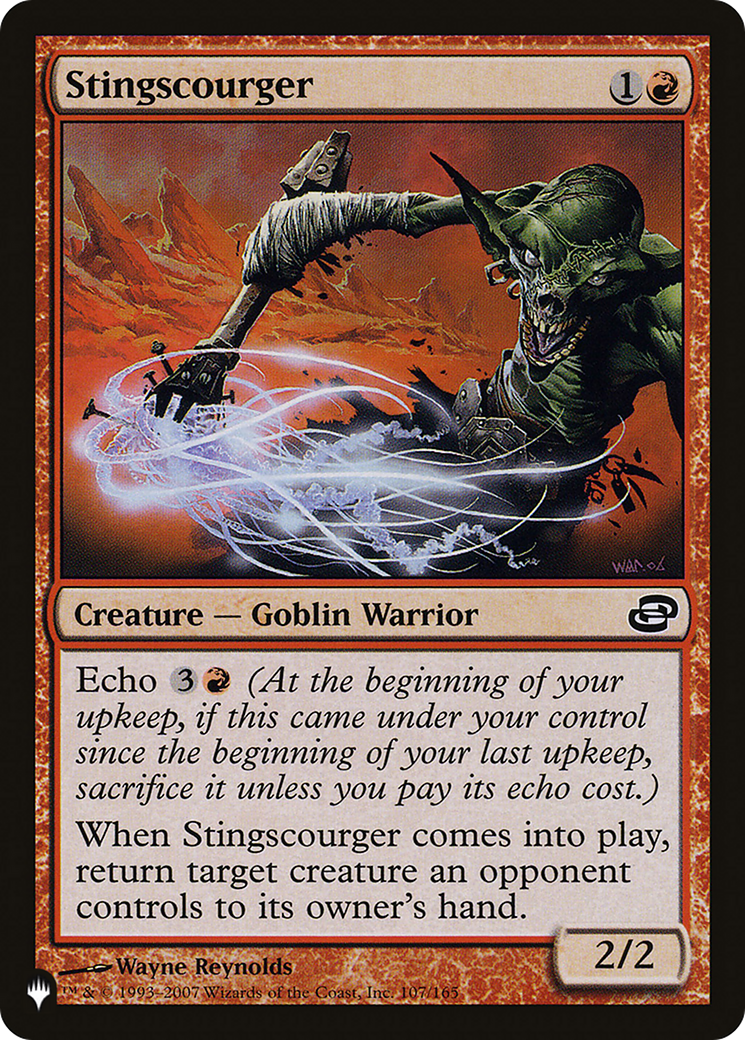 Stingscourger [The List] - Destination Retro