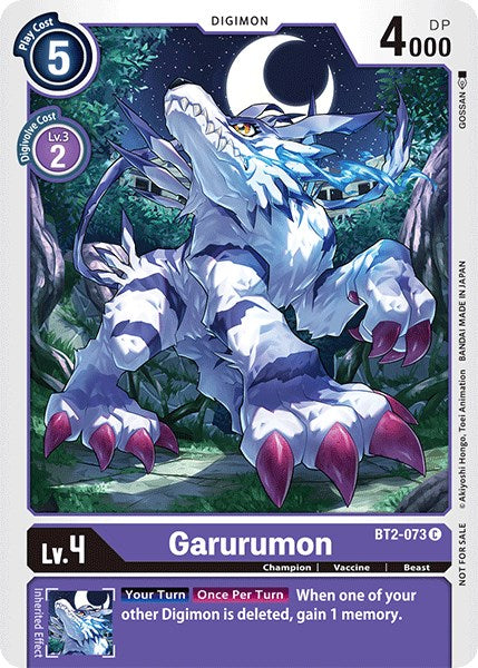 Garurumon [BT2-073] (Official Tournament Pack Vol.3) [Release Special Booster Promos] - Destination Retro