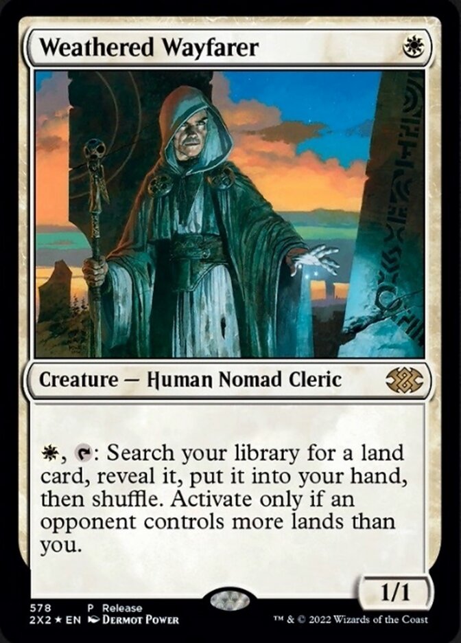 Weathered Wayfarer (Preview Promo) [Double Masters 2022] - Destination Retro