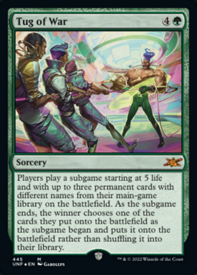 Tug of War (Galaxy Foil) [Unfinity] - Destination Retro