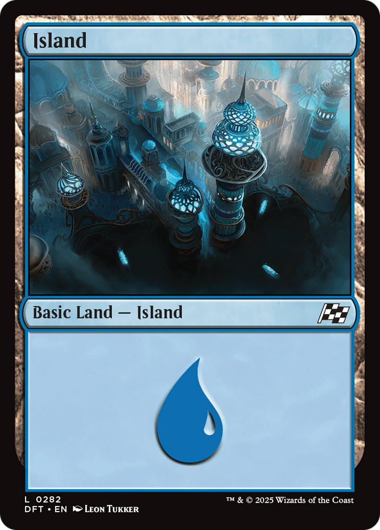 Island (0282) [Aetherdrift] - Destination Retro