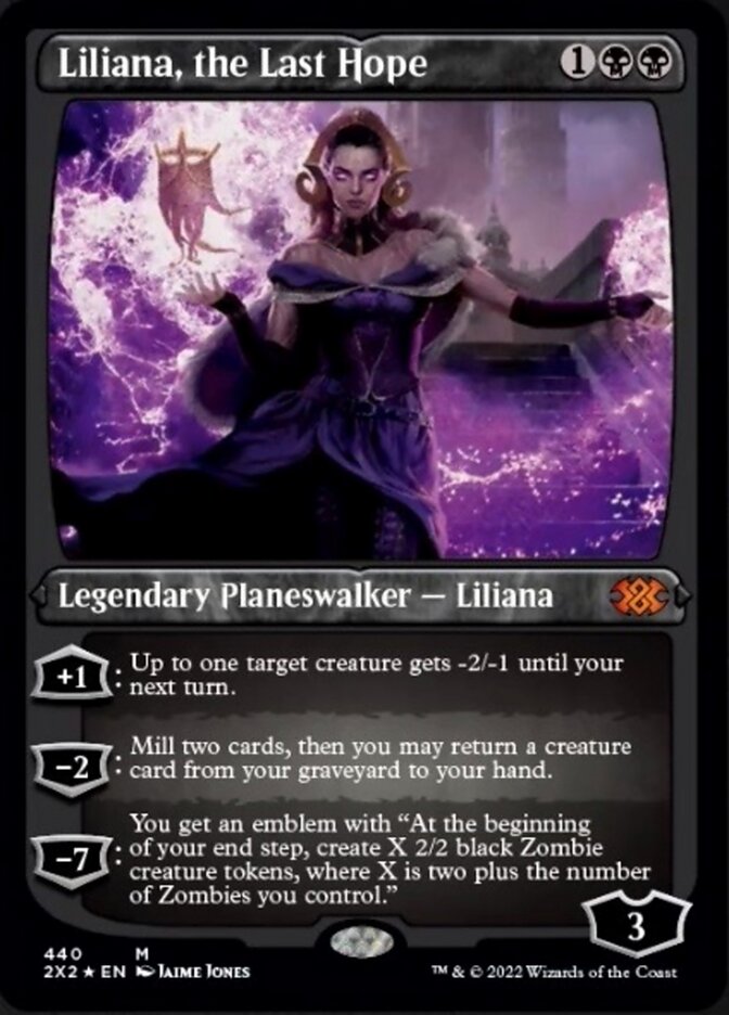 Liliana, the Last Hope (Foil Etched) [Double Masters 2022] - Destination Retro