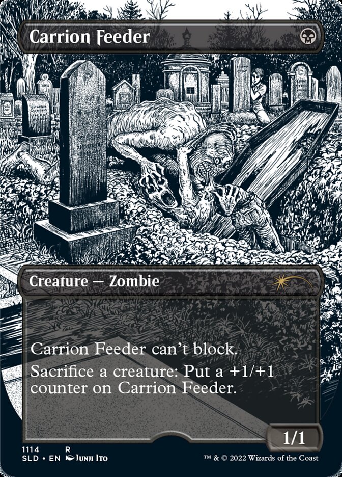 Carrion Feeder (Borderless) [Secret Lair Drop Series] - Destination Retro