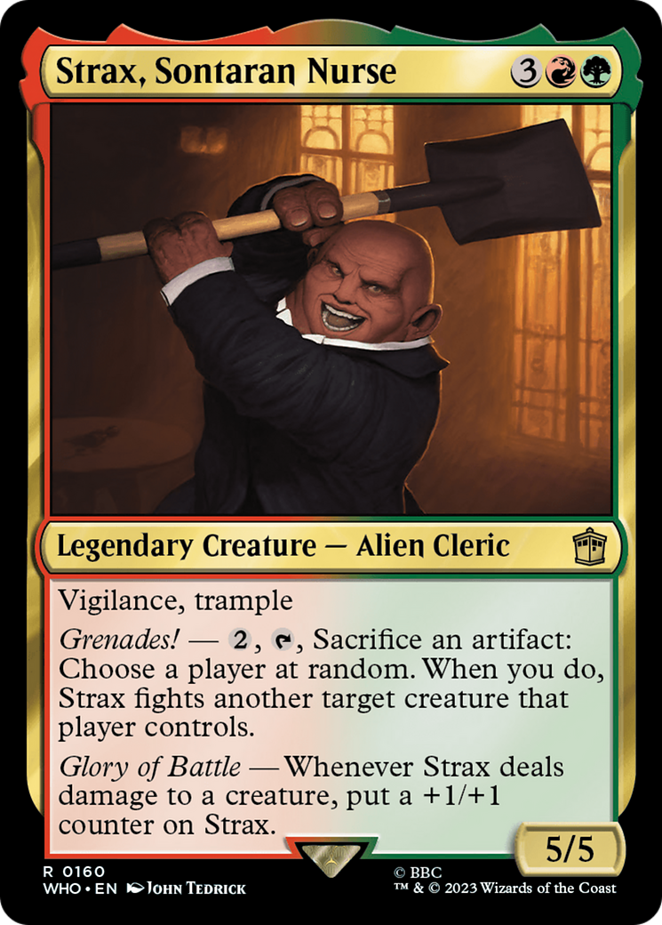 Strax, Sontaran Nurse [Doctor Who] - Destination Retro