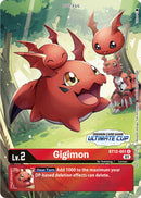 Gigimon [BT12-001] (Ultimate Cup) [Across Time Promos] - Destination Retro