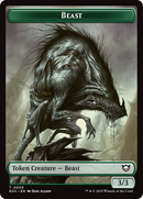 Clue // Beast (0005) Double-Sided Token [Edge of Eternities Commander Tokens] - Destination Retro