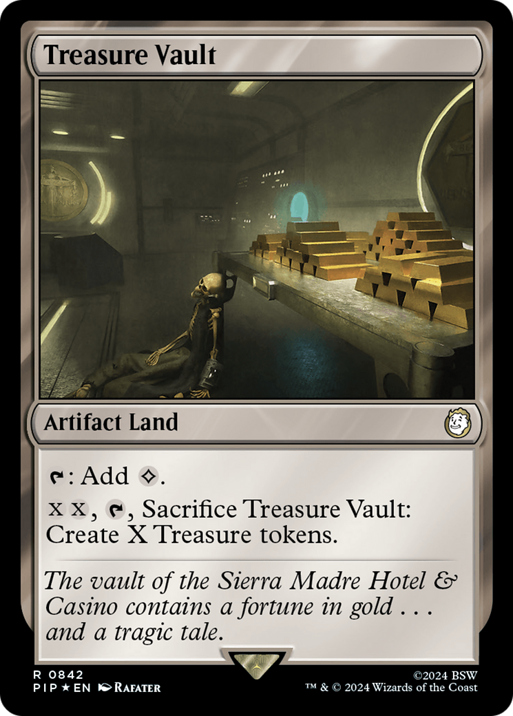 Treasure Vault (Surge Foil) [Fallout] - Destination Retro