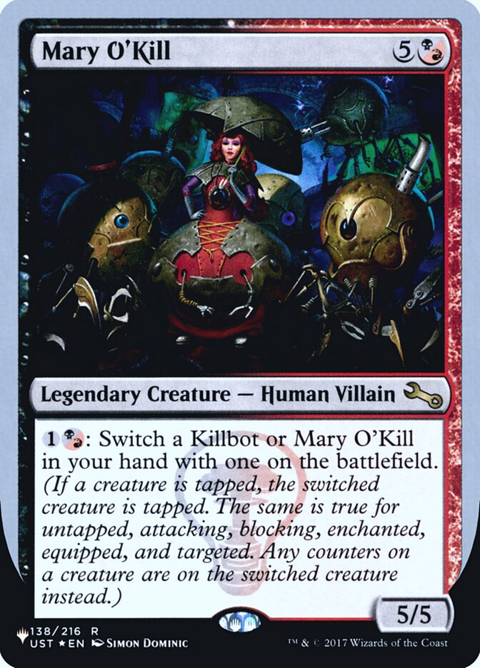 Mary O'Kill (Unfinity Foil Edition) [The List] - Destination Retro