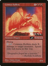Crimson Hellkite (Oversized) [Oversize Cards] - Destination Retro