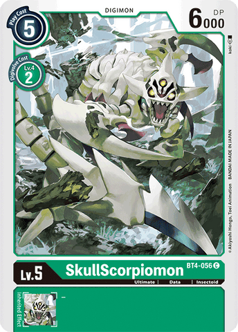 SkullScorpiomon [BT4-056] [Great Legend] - Destination Retro