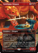 Goldspan Dragon (Rainbow Foil) [Secret Lair Drop Series] - Destination Retro