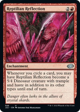 Reptilian Reflection [Jumpstart 2022] - Destination Retro