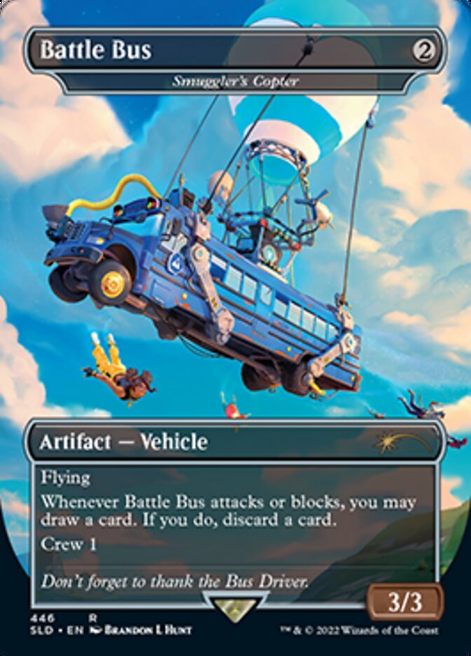 Smuggler's Copter - Battle Bus [Secret Lair Drop Series] - Destination Retro