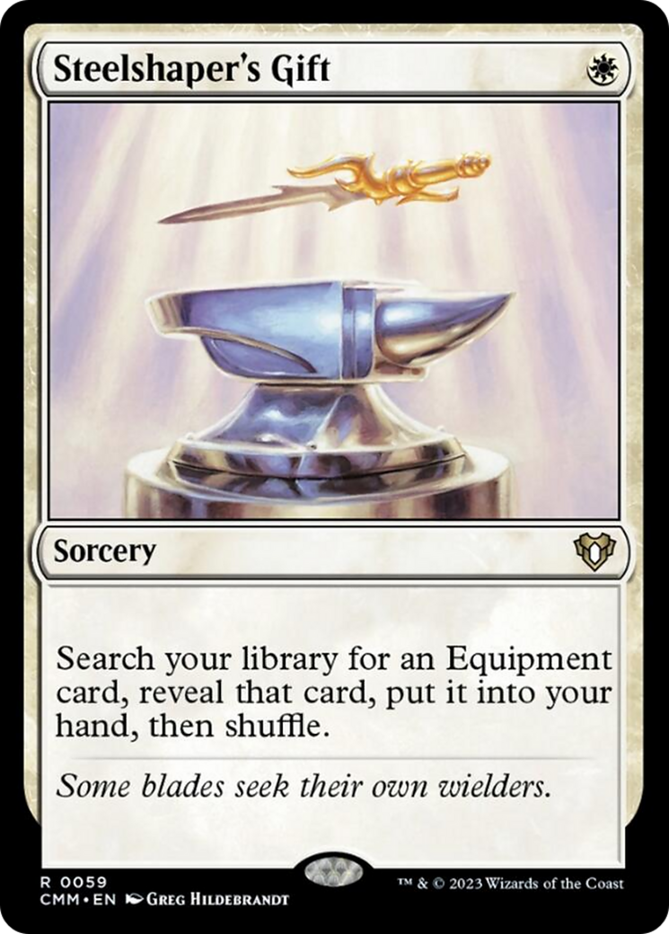Steelshaper's Gift [Commander Masters] - Destination Retro