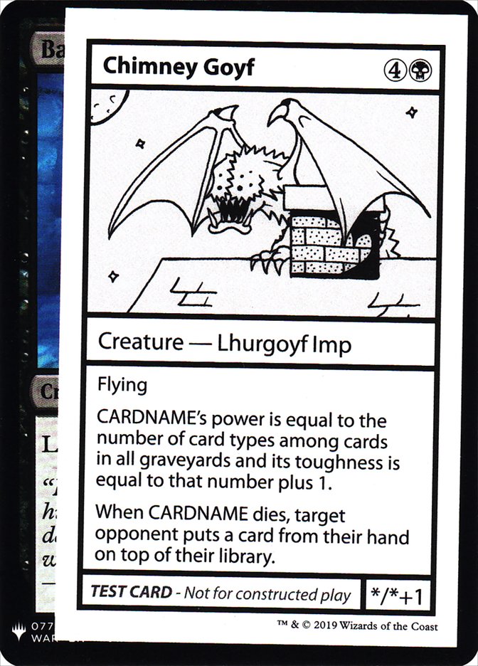 Chimney Goyf [Mystery Booster Playtest Cards] - Destination Retro