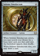 Solemn Simulacrum [Duskmourn: House of Horror Commander] - Destination Retro