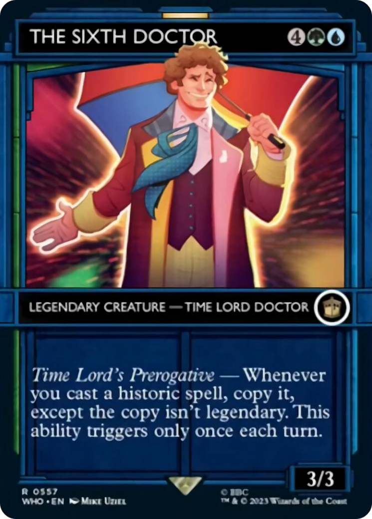 The Sixth Doctor (Showcase) [Doctor Who] - Destination Retro