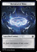 Food // Replicated Ring Double-Sided Token [March of the Machine Commander Tokens] - Destination Retro